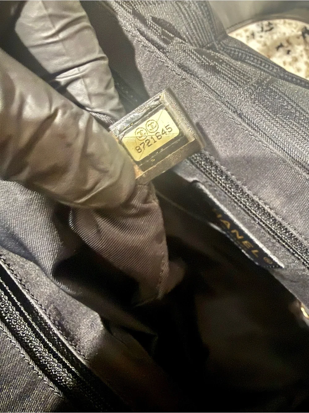 AUTHENTIC CHANEL NYLON TOTE